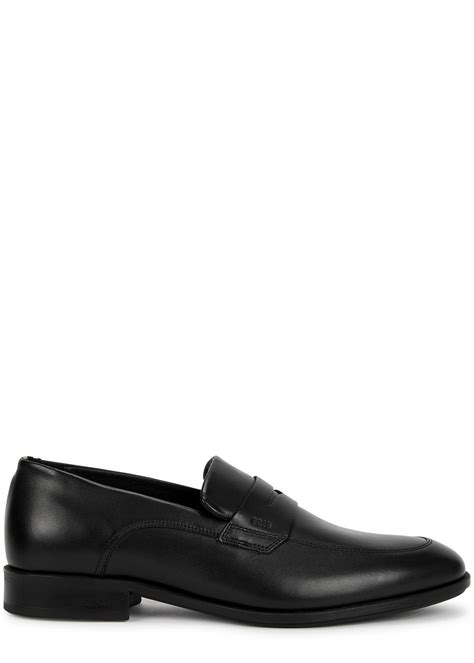 Colby Burnished Leather Loafer .